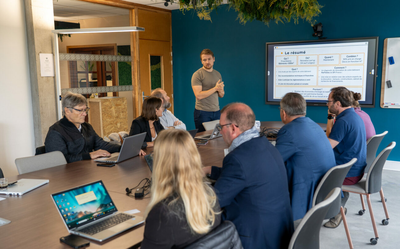 REGEN, rénovation des bâtiments tertiaires Lorr'Up