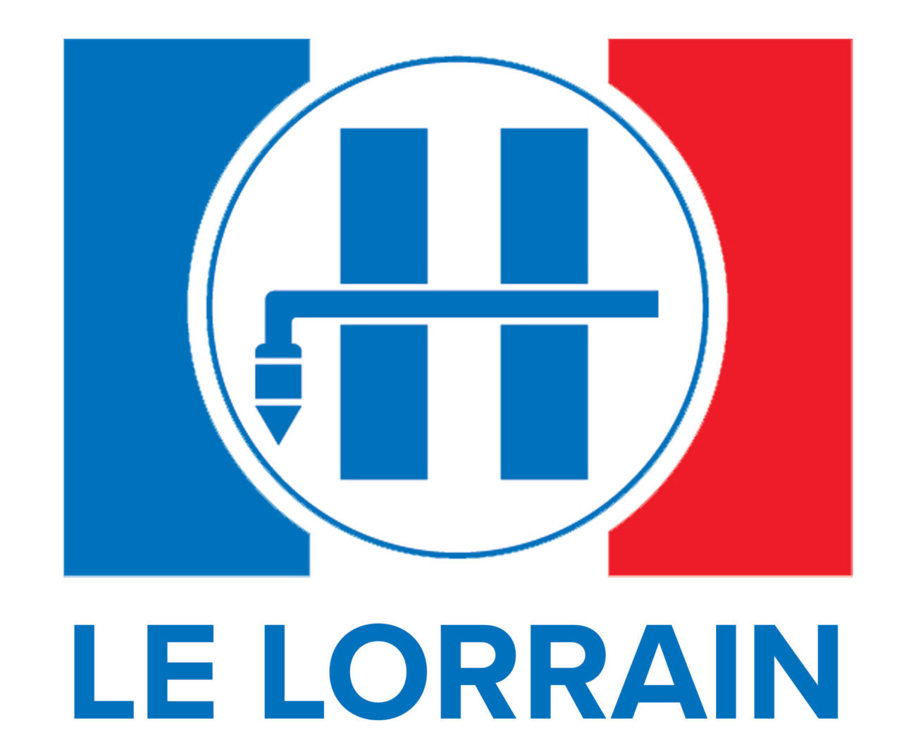lorrup actualites logo lelorrain 2022 text bleu fond blanc 30cm cmjn h le lorrain vertical 283