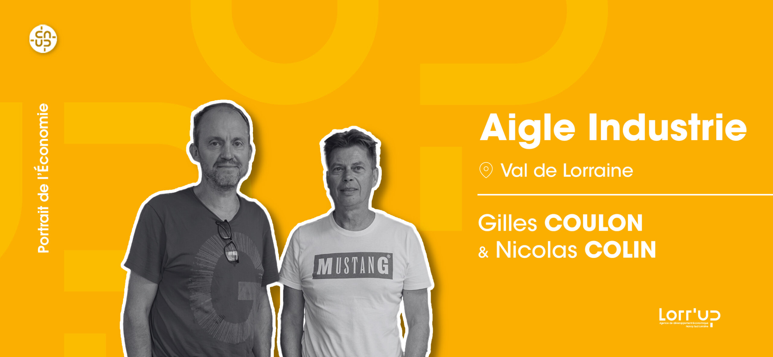 Portrait Aigle Industrie