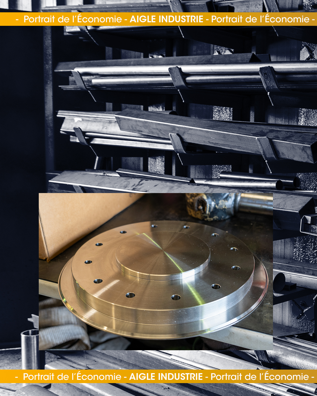 Portrait Aigle Industrie