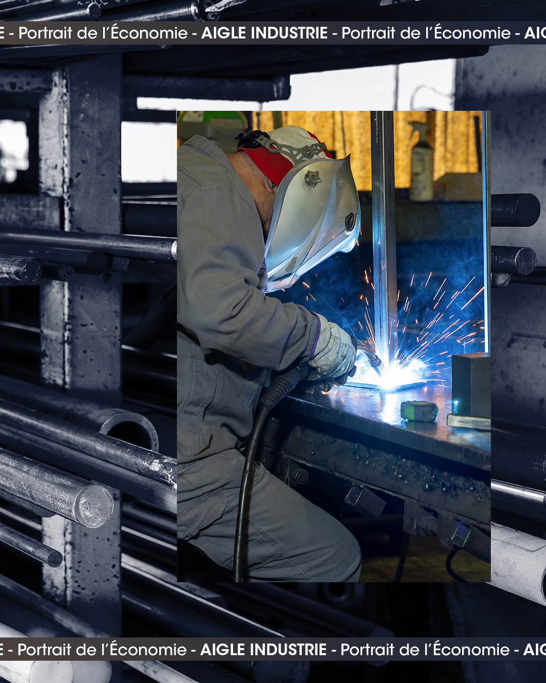 Portrait Aigle Industrie