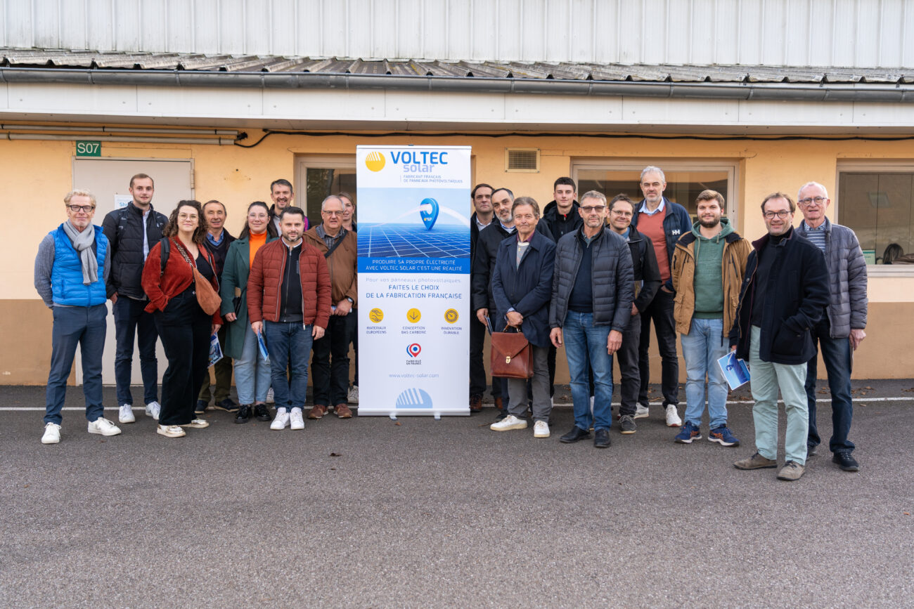 Voyage d'étude photovoltaïque Territoires d'industrie Terres de Lorraine Lorr'Up