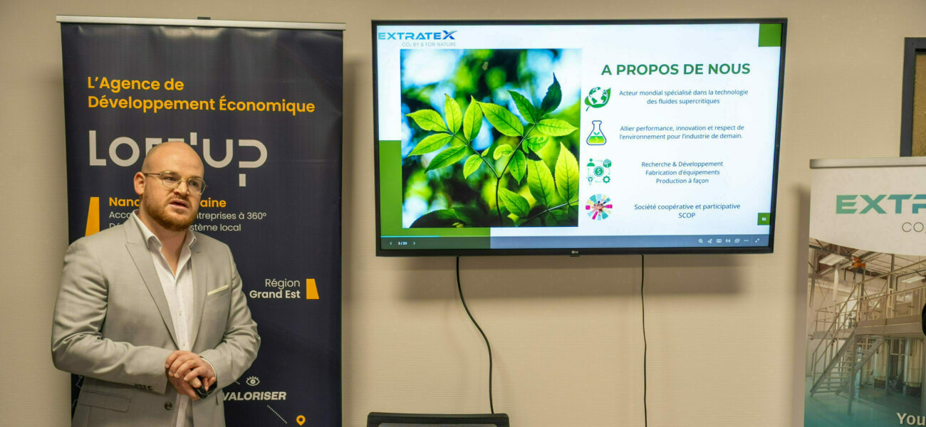 Up Date Lorr'Up - Extratex : la technologie supercritique au cœur de la transition industrielle