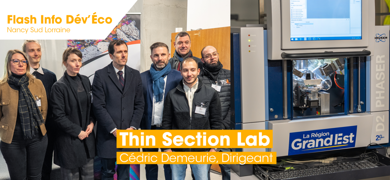 Thin Section Lab accélère son développement en faveur de la souveraineté française en matières premières